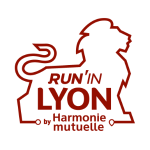 Logo Run In Lyon by Harmonie Mutuelle